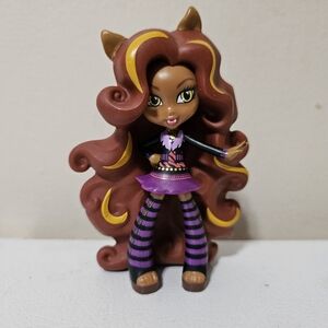 Monster High Clawdeen Wolf Vinyl Figure Toy 4.5" Mattel